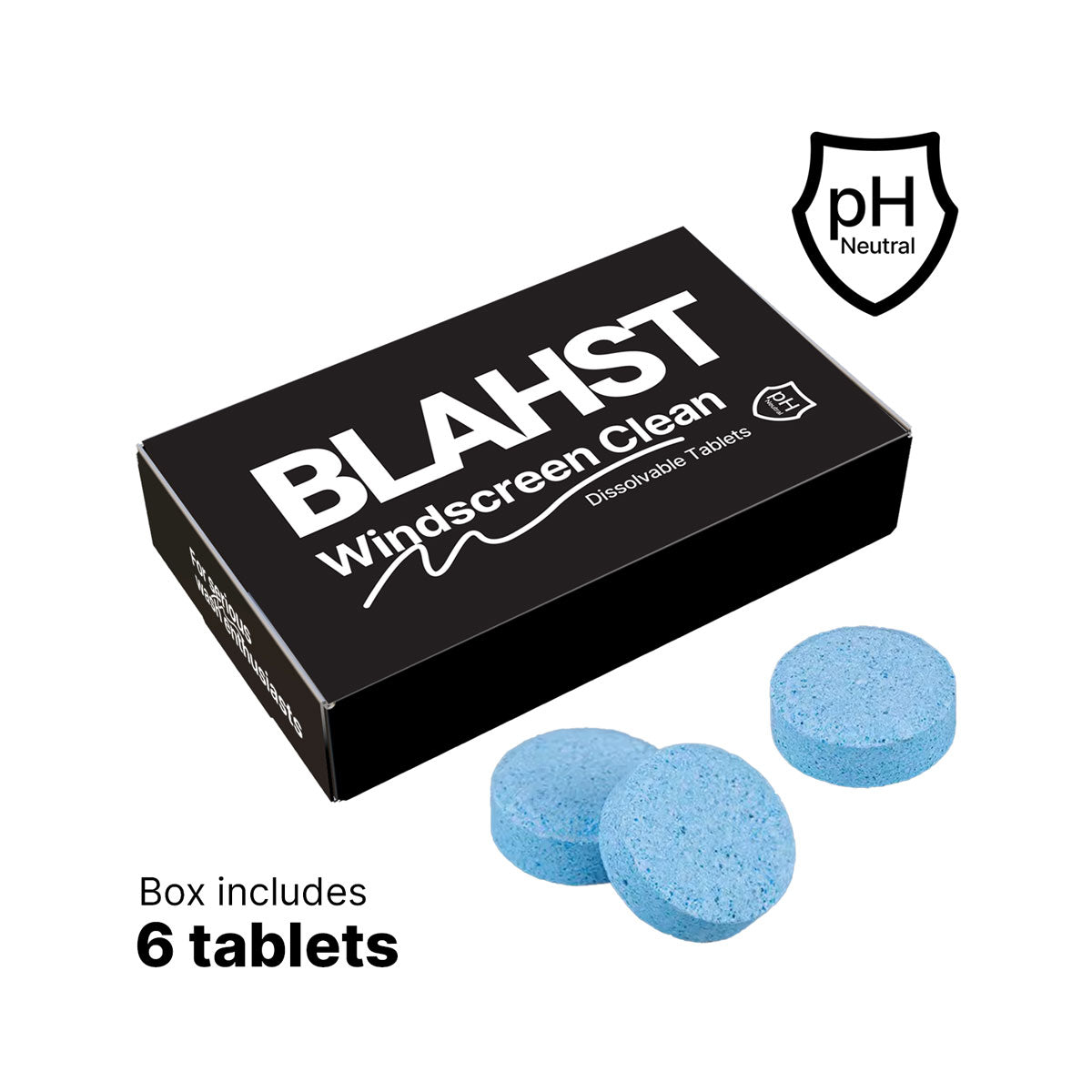 Windscreen Glass Cleaner Dissolvable Tablets