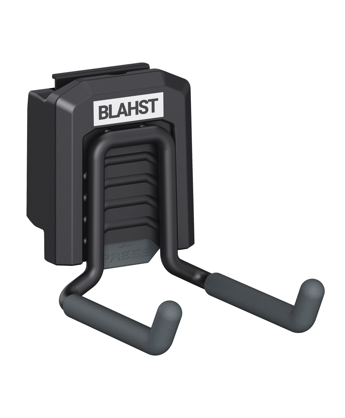 BLAHST wall mounted storage hook with two straight angled arms